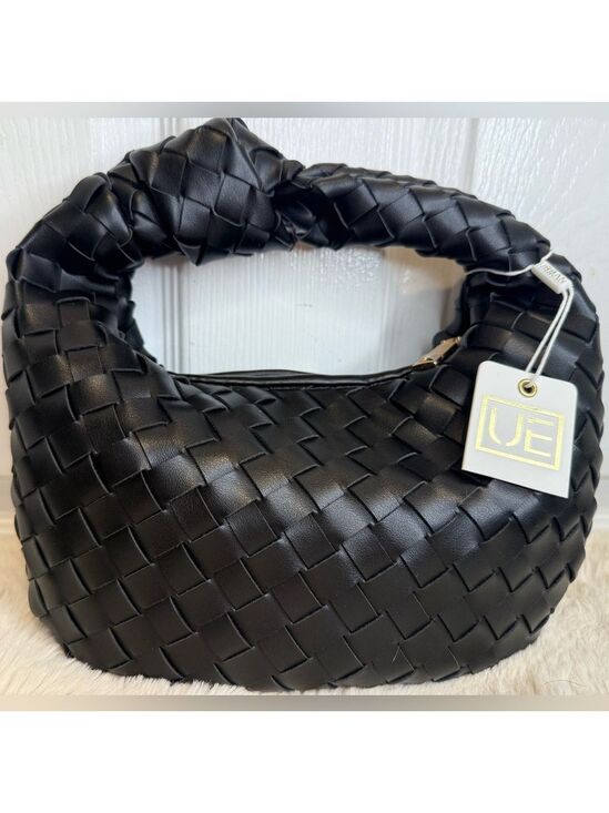 Urban Expressions Handbags - URBAN EXPRESSIONS WOVEN KNOT HOBO VEGAN PURSE HANDBAG